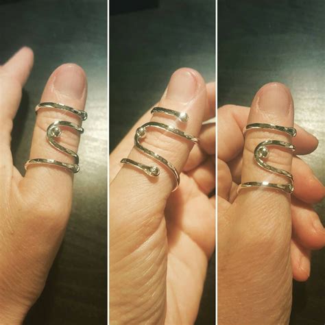 trigger finger splint jewelry.